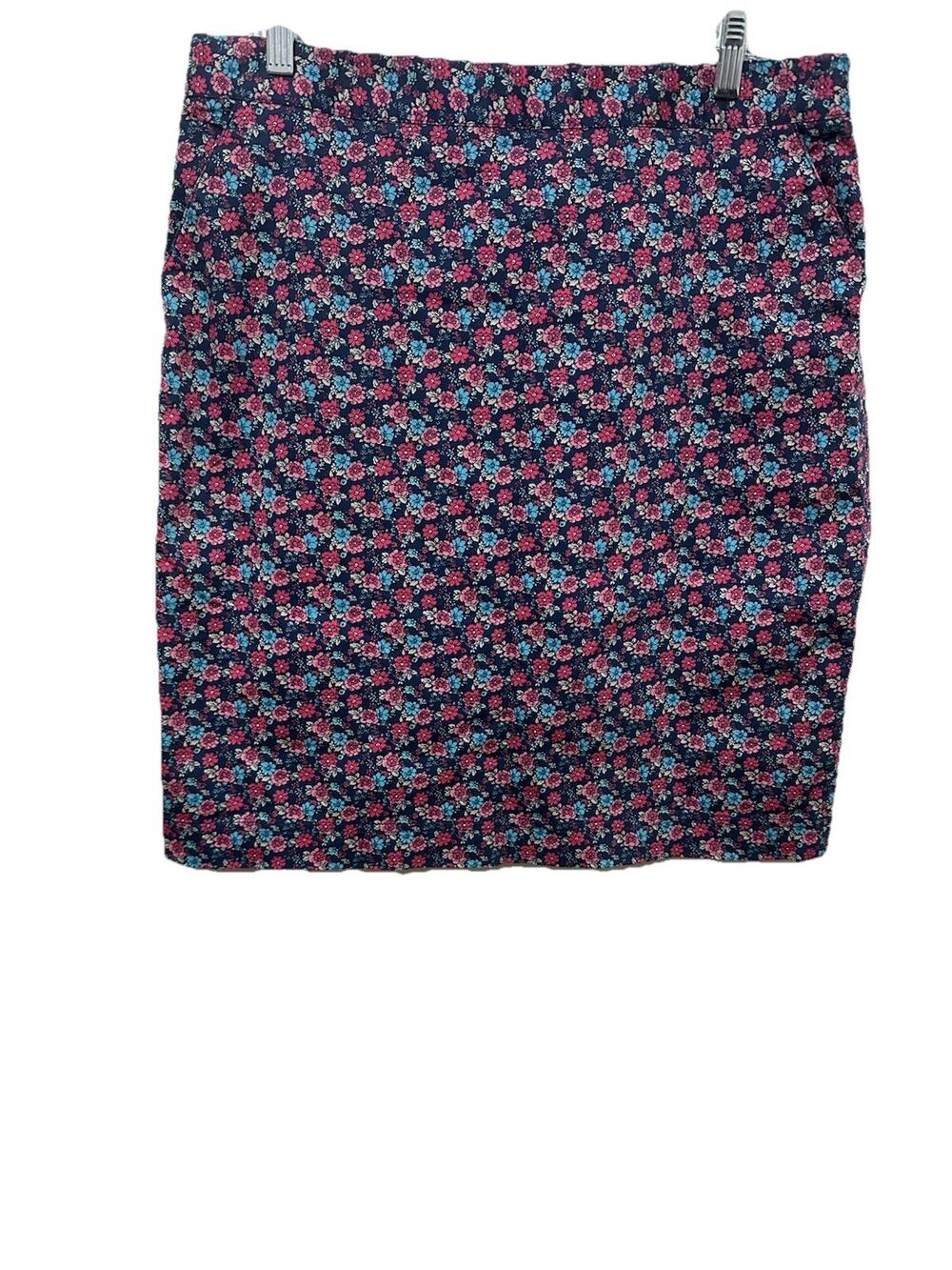 BROOKS BROTHERS Women’s Floral MIDI Straight Skirt Size 12